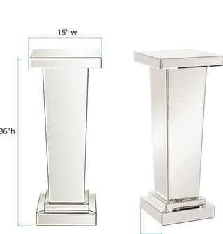 Mirror Pedestal 36"