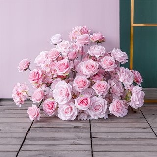 Pink Rose Floor Centerpiece 2.2×1.4 Ft