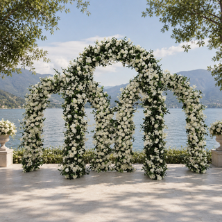Triple Greenery Arch