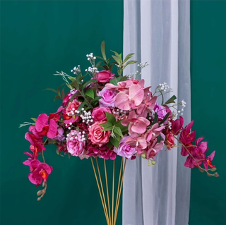 Purple Pink Rose Orchid Flower Ball 1.5 ft