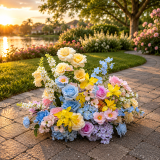 Spring Flowers Ball 26in