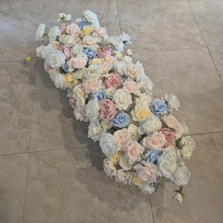 Luxury Pastel Colors Flower Runner 3.2ft