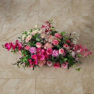 Luxury Purple Hot Pink Rose Orchid Flower Ball 