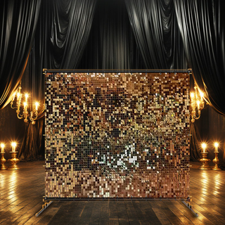 Shimmer Wall Backdrop Gold